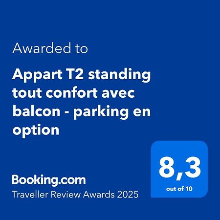 Appart T2 Standing Tout Confort Avec Balcon - Parking En Option Lyon Luaran gambar